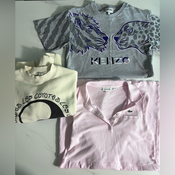 Kenzo Other - Girl Teen Luxury items bundle Kenzo Lacoste Les Coyotes sz 12